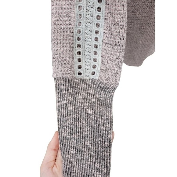 Soft Surroundings Bailey Waffle Knit Thermal Long Sleeve Pullover Tunic Size L - Picture 8 of 11